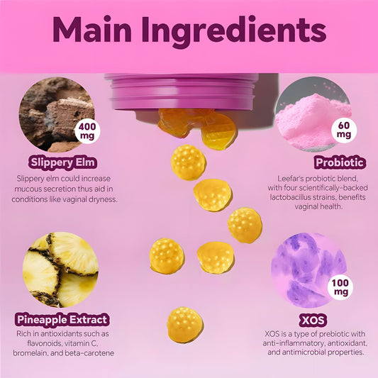 GET SOOTHE - WOMEN'S PROBOTIC GUMMIES WITH SLIPPERY ELM