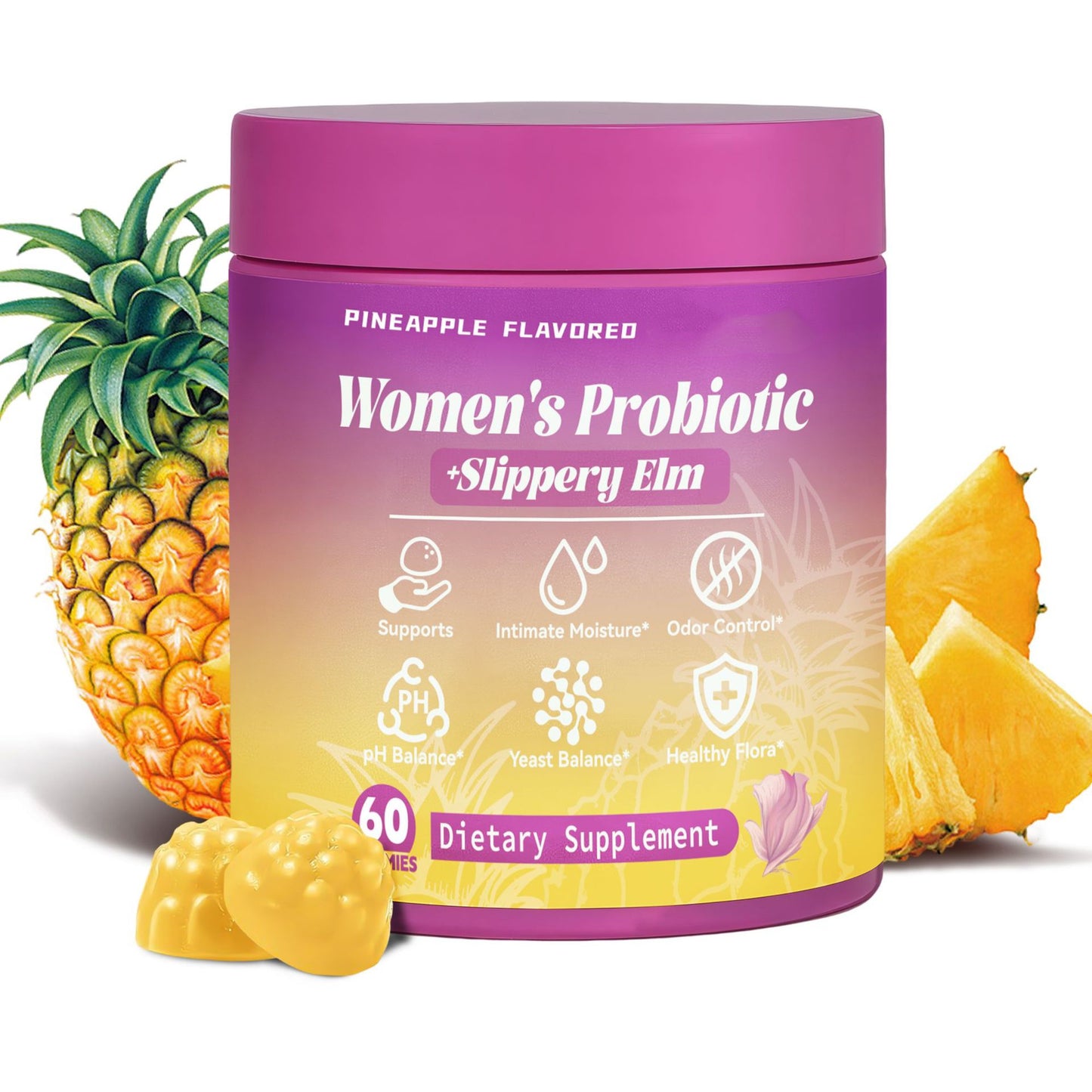 GET SOOTHE - WOMEN'S PROBOTIC GUMMIES WITH SLIPPERY ELM